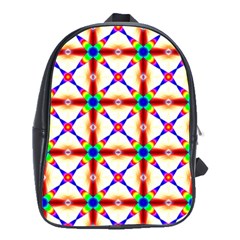 Rainbow Pattern School Bag (large) by Mariart