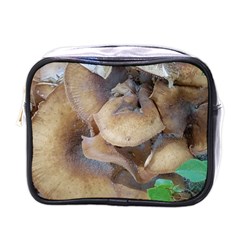 Close Up Mushroom Abstract Mini Toiletries Bag (one Side) by Fractalsandkaleidoscopes