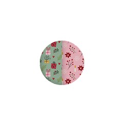 Flat Christmas Pattern Collection 1  Mini Buttons by Vaneshart