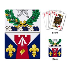 Coat Of Arms Of United States Army 111th Engineer Battalion Playing Cards Single Design (rectangle) by abbeyz71