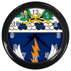 Coat Of Arms Of United States Army 149th Aviation Regiment Wall Clock (black) by abbeyz71
