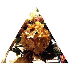 Begonia 1 2 Wooden Puzzle Triangle by bestdesignintheworld