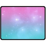 Pastel Goth Galaxy  Double Sided Fleece Blanket (Large)  80 x60  Blanket Front