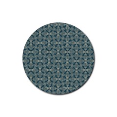 Pattern1 Rubber Coaster (round)  by Sobalvarro