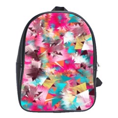 Color Pieces School Bag (large) by Sparkle