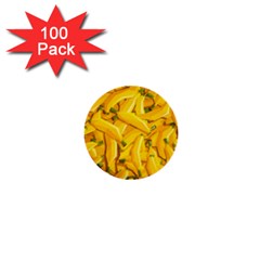 Geometric Bananas 1  Mini Buttons (100 Pack)  by Sparkle