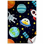 Space Seamless Pattern Canvas 24  x 36  23.35 x34.74  Canvas - 1