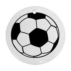 Soccer Lovers Gift Ornament (round) by ChezDeesTees