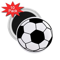Soccer Lovers Gift 2 25  Magnets (10 Pack)  by ChezDeesTees