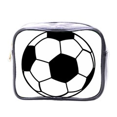 Soccer Lovers Gift Mini Toiletries Bag (one Side) by ChezDeesTees