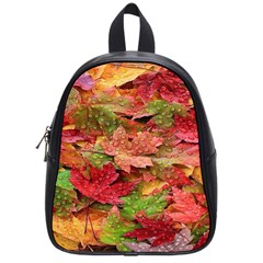 Spring Leafs School Bag (small) by Sparkle