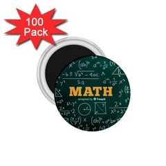Realistic-math-chalkboard-background 1 75  Magnets (100 Pack)  by Vaneshart