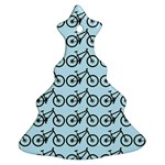 Mountain Bike - Mtb - Hardtail And Dirt Jump Christmas Tree Ornament (Two Sides) Back