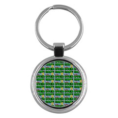 Game Over Karate And Gaming - Pixel Martial Arts Key Chain (round) by DinzDas