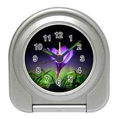 Flower Travel Alarm Clock by Sparkle