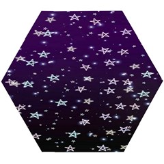 Stars Wooden Puzzle Hexagon by Sparkle