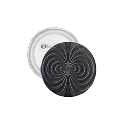 Abstract Metallic Spirals, Silver Color, Dark Grey, Graphite Colour 1 75  Buttons by Casemiro