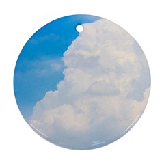 Sky Round Ornament (two Sides) by byali