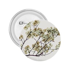Photo Illustration Flower Over White Background 2 25  Buttons by dflcprintsclothing