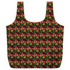 Floral Full Print Recycle Bag (xxxl) by Sparkle