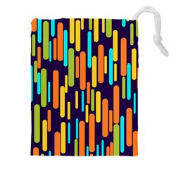 Illustration Abstract Line Drawstring Pouch (4xl) by Alisyart