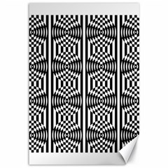Optical Illusion Canvas 12  X 18  by Sparkle