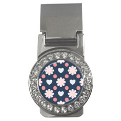 Flowers And Hearts  Money Clips (cz)  by MooMoosMumma