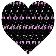 Galaxy Unicorns Wooden Puzzle Heart by Sparkle