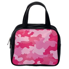 Camo Pink Classic Handbag (one Side) by MooMoosMumma