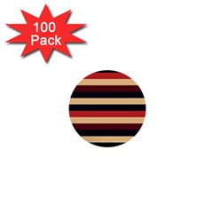 Seventies Stripes 1  Mini Buttons (100 Pack)  by tmsartbazaar
