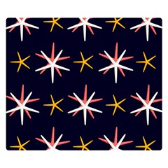 Starfish Double Sided Flano Blanket (small)  by Mariart