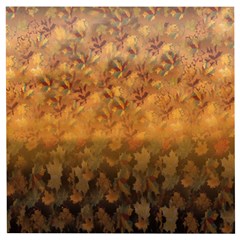 Fall Leaves Gradient Small Wooden Puzzle Square by Abe731