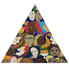Sisters2020 Wooden Puzzle Triangle by Kritter