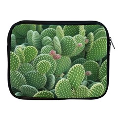 Green Cactus Apple Ipad 2/3/4 Zipper Cases by Sparkle