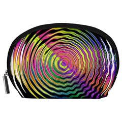 Rainbowwaves Accessory Pouch (large) by Sparkle