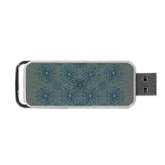 Decorative Wheat Wreath Stars Portable Usb Flash (two Sides) by pepitasart