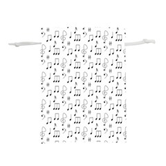 Music Notes Wallpaper Lightweight Drawstring Pouch (m) by Mariart