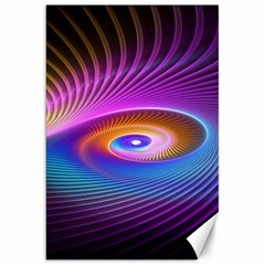 Fractal Illusion Canvas 20  X 30  by Sparkle