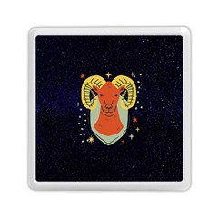 Zodiak Aries Horoscope Sign Star Memory Card Reader (square) by Alisyart