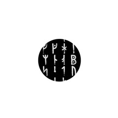 Medieval Runes Collected Inverted Complete 1  Mini Buttons by WetdryvacsLair