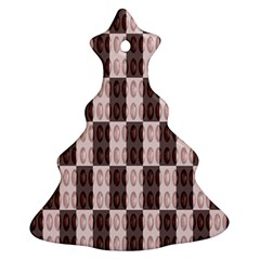 Rosegold Beads Chessboard Ornament (christmas Tree)  by Sparkle