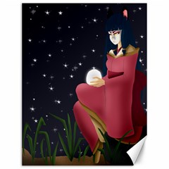 Myth Creatures-kitsune Canvas 12  X 16  by murosakiiro