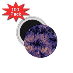 Purple And Yellow Abstract 1 75  Magnet (100 Pack)  by Dazzleway