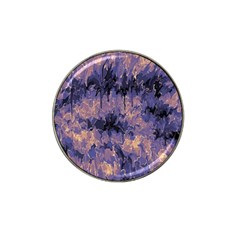 Purple And Yellow Abstract Hat Clip Ball Marker (10 Pack) by Dazzleway