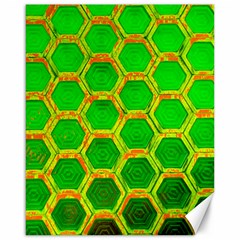 Hexagon Windows Canvas 16  X 20  by essentialimage