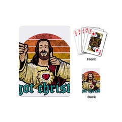 Got Christ? Playing Cards Single Design (mini) by Valentinaart
