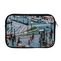 Crowded Urban Scene, Osaka Japan Apple Macbook Pro 17  Zipper Case by dflcprintsclothing