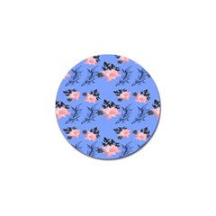 Flowers Pattern Golf Ball Marker (10 Pack) by Sparkle