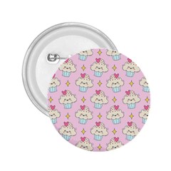 Kawaii Cupcake  2 25  Buttons by lisamaisak