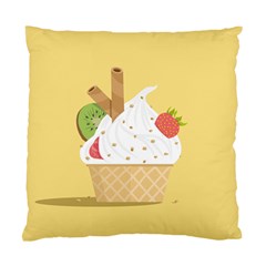 Ice Cream Dessert Summer Standard Cushion Case (two Sides) by Dutashop